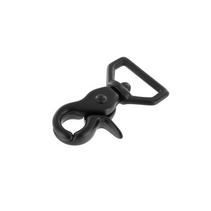 3002A PVD Black Matte, Swivel Trigger Snap, Solid Brass-LL, Multiple Sizes  
